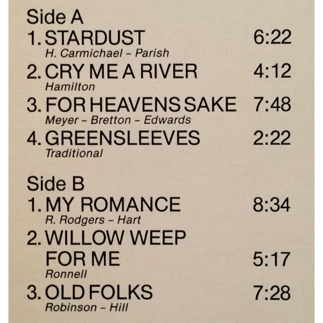 Ben Webster Plays Ballads ( HQ vinyl LP )