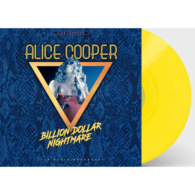 Alice Cooper Million Dollar Nightmare ( Live Radio ) ( yellow vinyl )