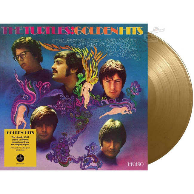 Turtles Golden Hits ( mono ) (180g gold vinyl LP )