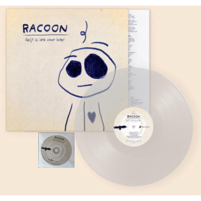 Racoon - Spijt Is Iets Voor Later ( transparent vinyl LP + CD )