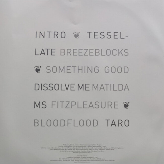 Alt-J An Awesome Wave ( white vinyl LP )