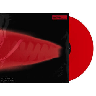Bloc Party Alpha Games (  red vinyl LP )