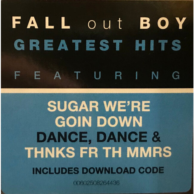 Fall Out Boy Believers Never Die ( Greatest Hits ) ( 180g vinyl 2LP)