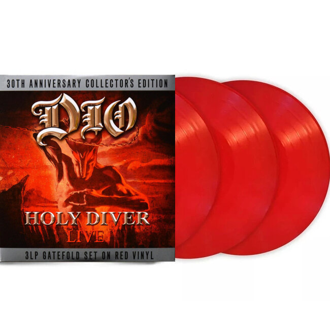 Dio Holy Diver( Live ) ( red vinyl 180g 3LP )