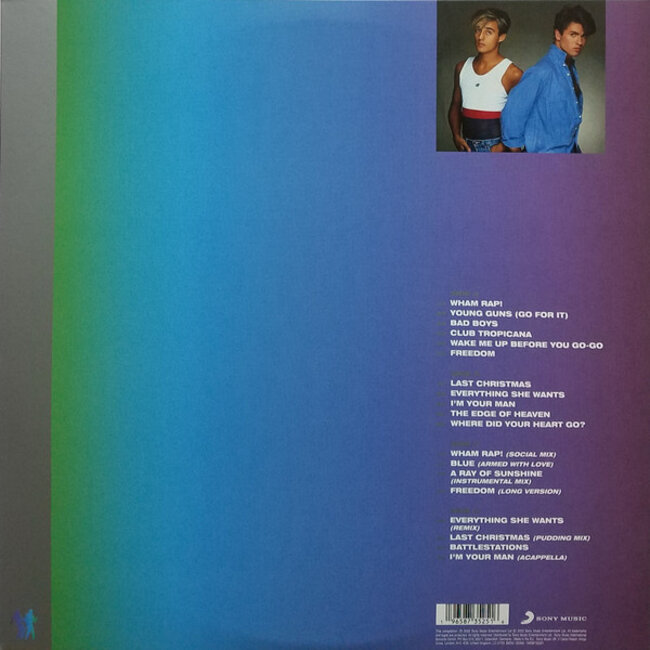 Wham Singles (Echoes From The Edge Of Heaven) ( blue vinyl 2LP )