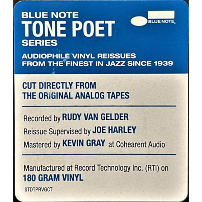 Lee Konitz Plays With The Gerry Mulligan Quartet ( HQ vinyl LP ) (Blue Note Tone Poet Series)