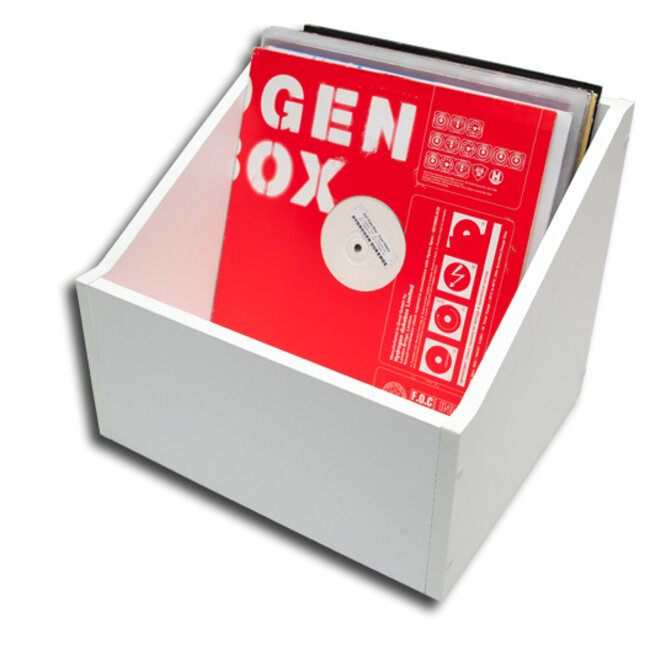 LP Record Storage Box ( MDF wood )