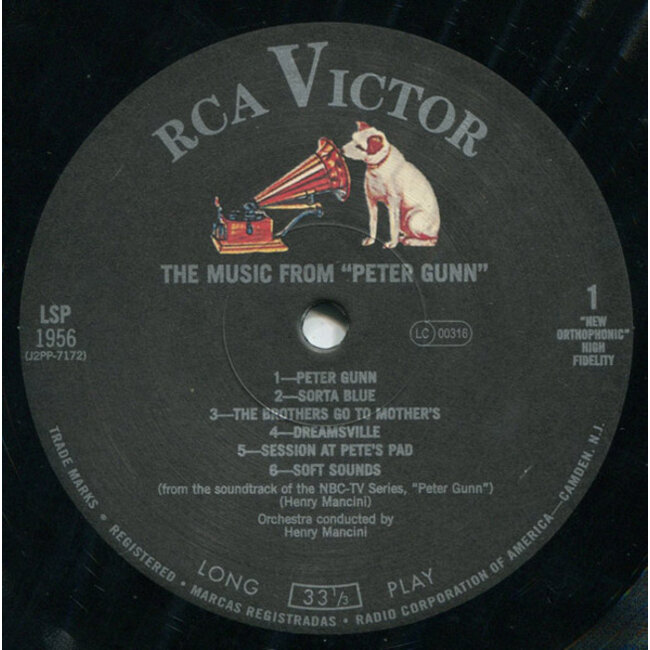 Henry Mancini ( Music from ) Peter Gunn ( HQ vinyl LP )