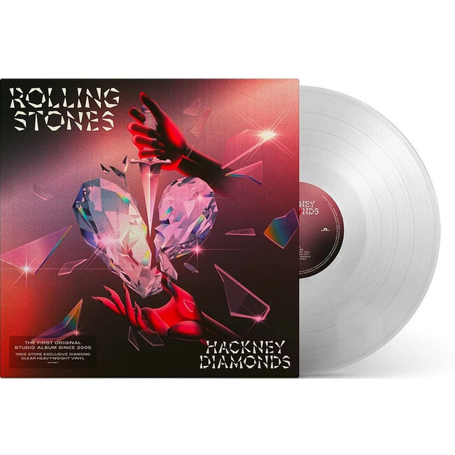 Rolling Stones, the -  Hackney Diamonds ( 2023 new album) ( 180g clear vinyl LP )