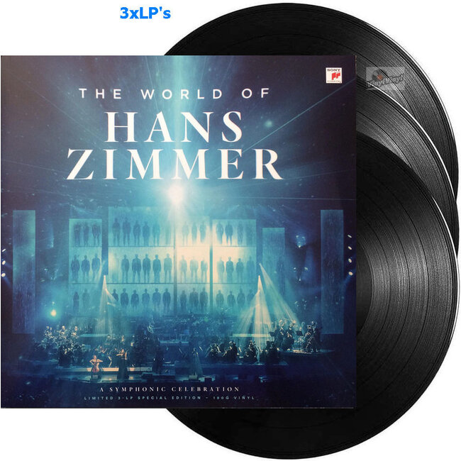 Hans Zimmer - OST - Soundtrack - World Of Hans Zimmer (A Symphonic Celebration) ( 180g vinyl 3LP )