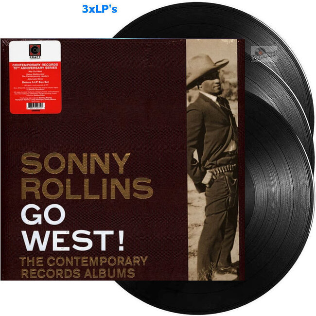 Sonny Rollins Go West!: The Contemporary Records Albums ( HQ vinyl 3LP )