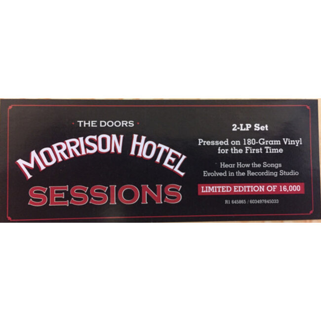 Doors, the Morrison Hotel Sessions (180g vinyl 2LP )Record Store Day, Limited Edition