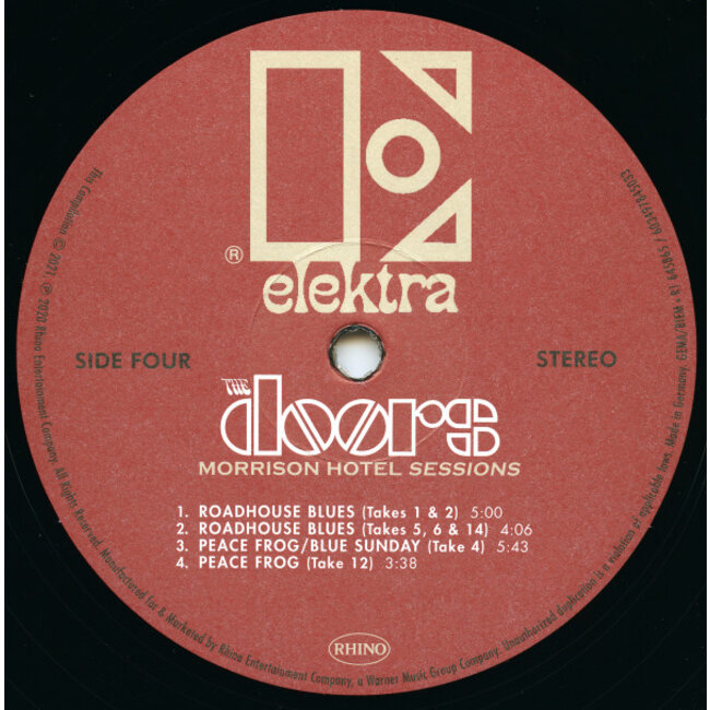 Doors, the Morrison Hotel Sessions (180g vinyl 2LP )Record Store Day, Limited Edition