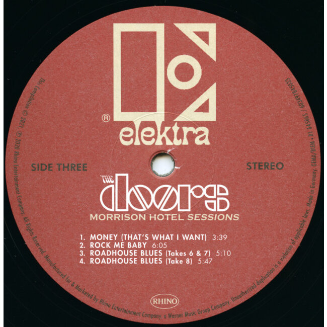 Doors, the Morrison Hotel Sessions (180g vinyl 2LP )Record Store Day, Limited Edition