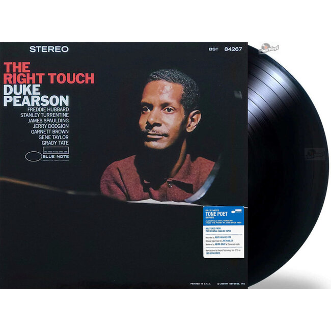 Duke Pearson - Right Touch ( HQ vinyl LP ) (Blue Note Tone Poet Series)