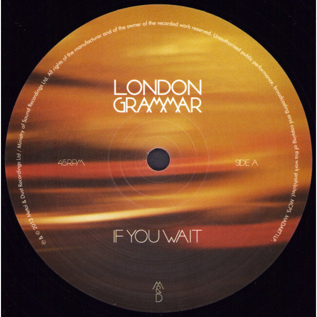London Grammar - If You Wait  ( 45rpm/2LP )