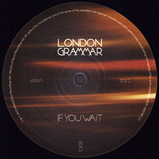 London Grammar - If You Wait  ( 45rpm/2LP )