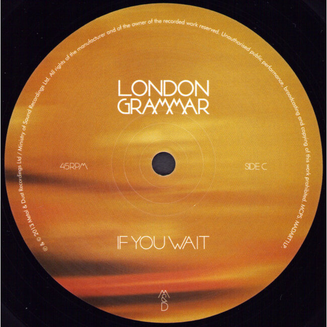 London Grammar - If You Wait  ( 45rpm/2LP )