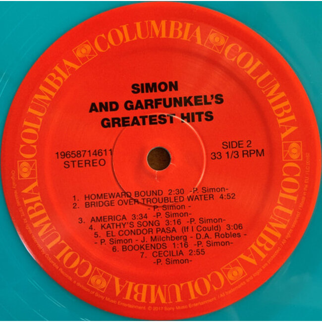 Simon & Garfunkel / Paul Simon Greatest Hits ( coloured vinyl LP )