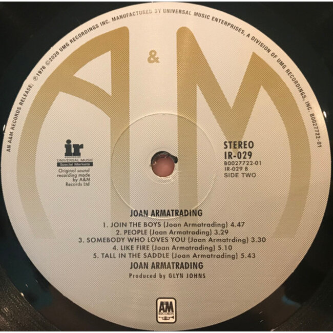 Joan Armatrading Joan Armatrading ( All-Analog Mastered ) ( HQ vinyl LP )
