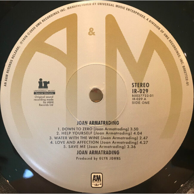 Joan Armatrading Joan Armatrading ( All-Analog Mastered ) ( HQ vinyl LP )