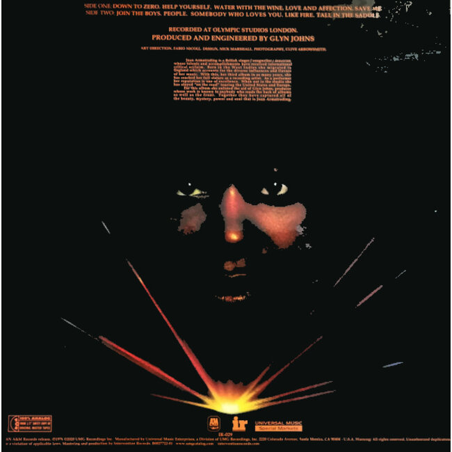 Joan Armatrading Joan Armatrading ( All-Analog Mastered ) ( HQ vinyl LP )