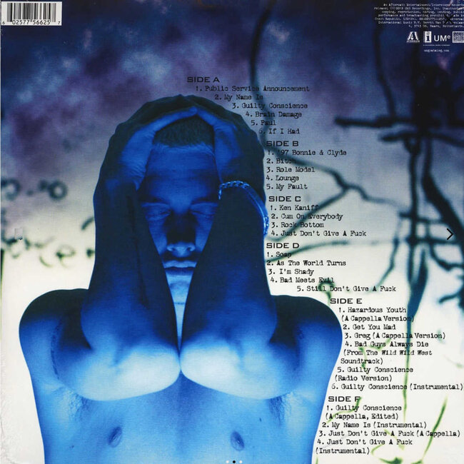 Eminem Slim Shady ( 20th. anni expanded w. rarities) (180g vinyl 3LP )