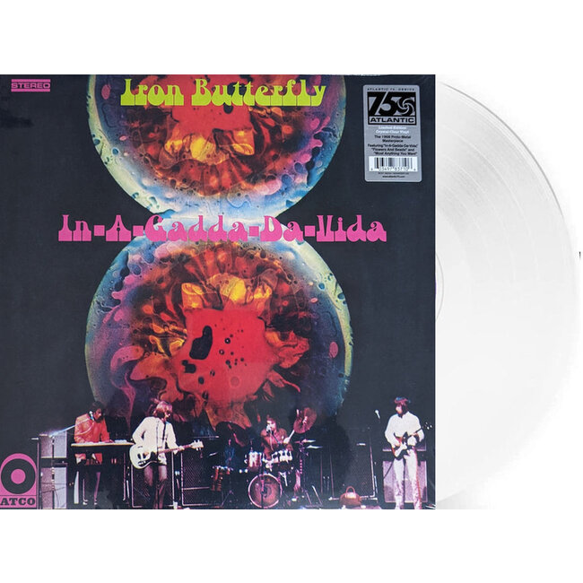 Iron Butterfly  In-A-Gadda-Da-Vida ( clear vinyl LP )
