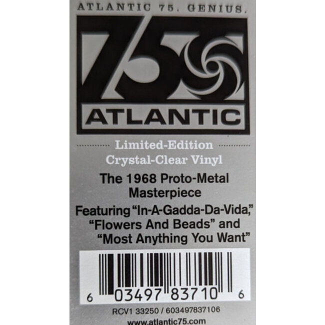 Iron Butterfly  In-A-Gadda-Da-Vida ( clear vinyl LP )