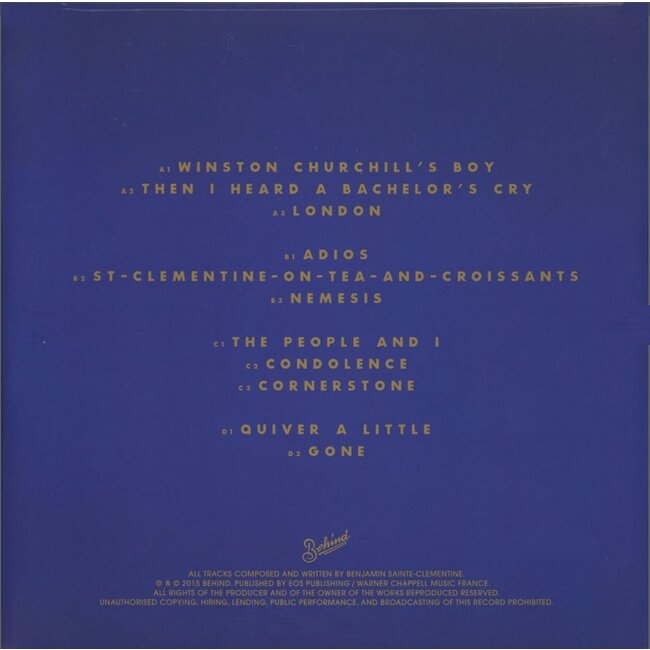 Benjamin Clementine At Least For Now ( limited coloured vinyl 2LP )