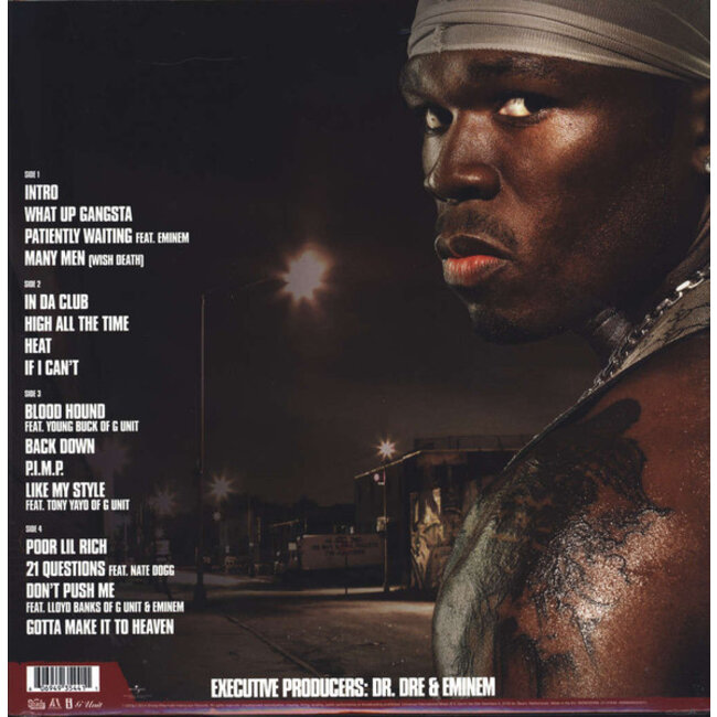 50 Cent (Fifty Cent) Get Rich Or Die Tryin (180g vinyl 2LP )