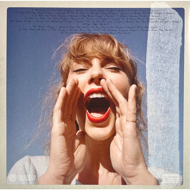 Taylor Swift 1989( Taylor's Version ) ( blue vinyl  2LP )