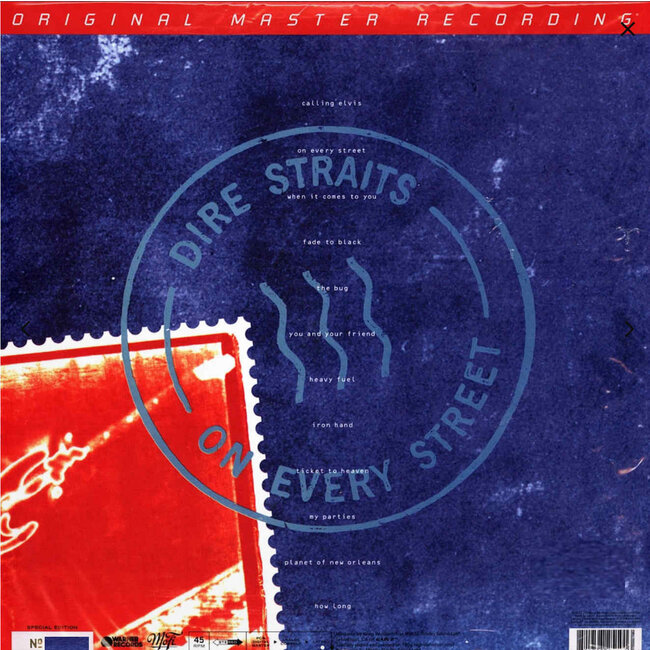 Dire Straits/Mark Knopfler On Every Street ( HQ vinyl 45rpm 2LP)  (MOFI)