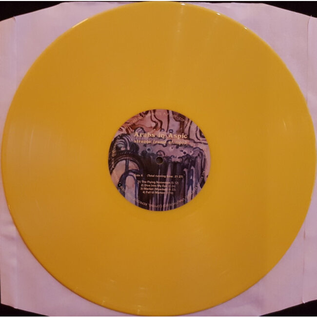 Arabs in Aspic Strange Frame of Mind (  yellow vinyl LP )