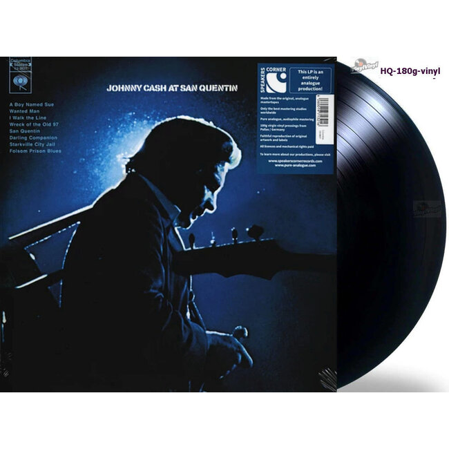 Johnny Cash At San Quentin ( HQ 180g vinyl LP