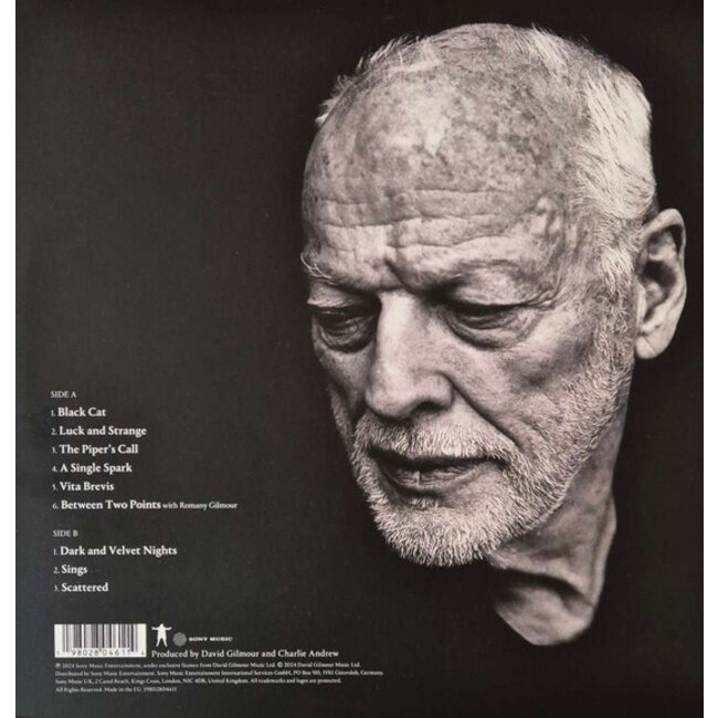 David Gilmour  Luck And Strange (2024 newest album vinyl LP)