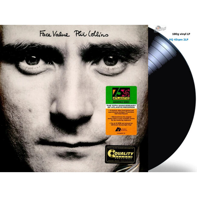 Phil Collins Face Value ( 180g vinyl  45rpm 2LP)