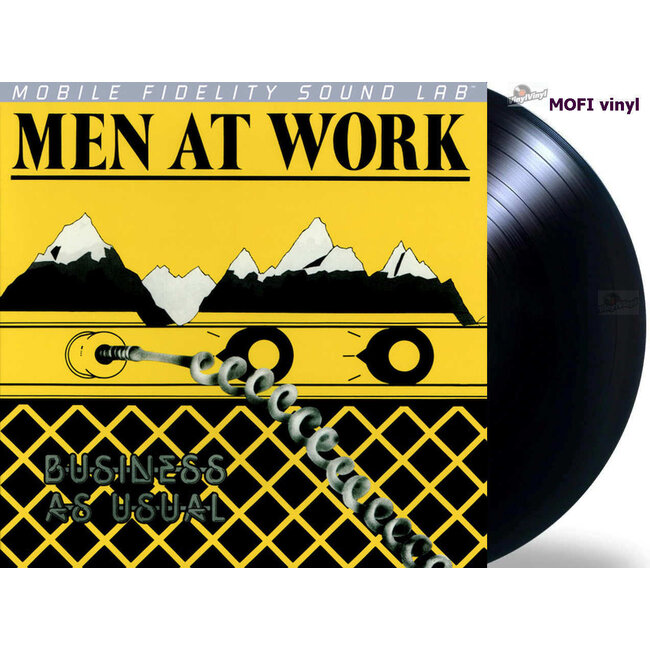 Men At Work Business as Usual ( HQ vinyl LP )