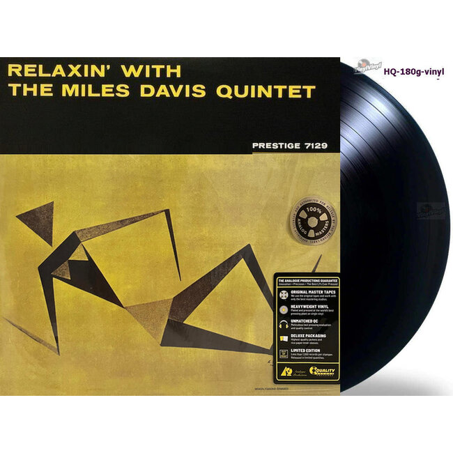 Miles Davis Relaxin With The Miles Davis Quintet ( HQ 180g vinyl LP )