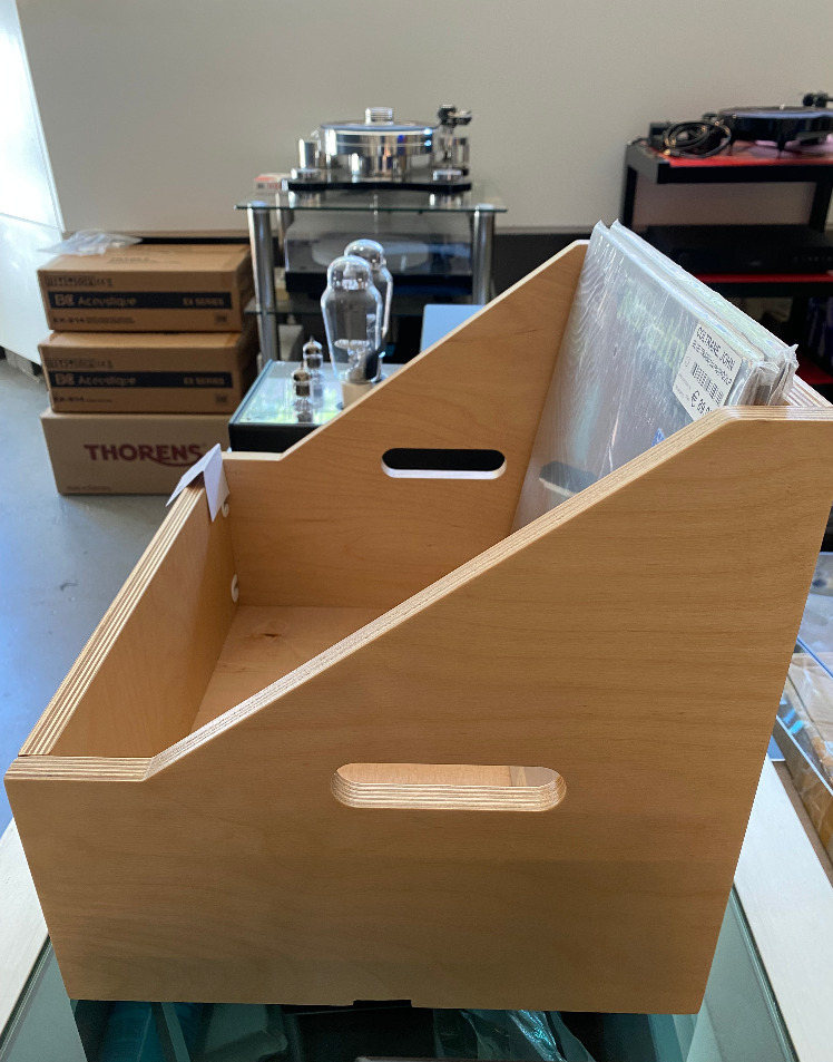 Vinyl Record Box ( Craftsman Quality MDF ) - VinylVinyl