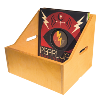 Grzzly Vinyl Record Box ( Craftsman Quality MDF )