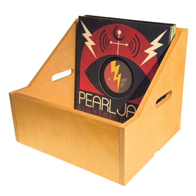Grzzly Vinyl Record Box ( Craftsman Quality MDF )