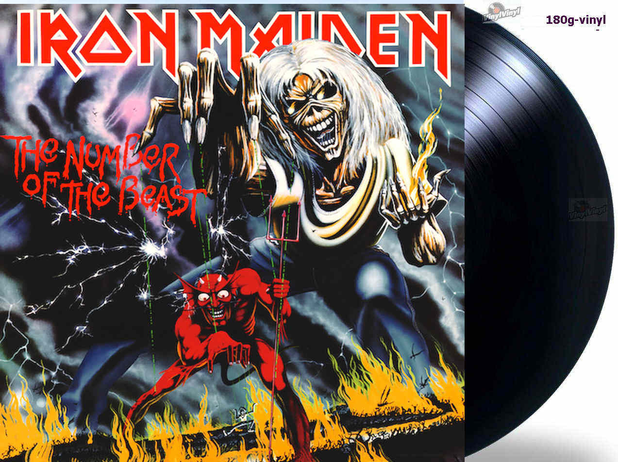 Iron Maiden Number of the Beast 180g vinyl LP - VinylVinyl