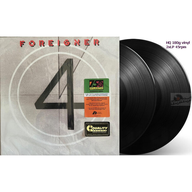 Foreigner  4 ( 45rpm/HQ 180g vinyl 2LP )