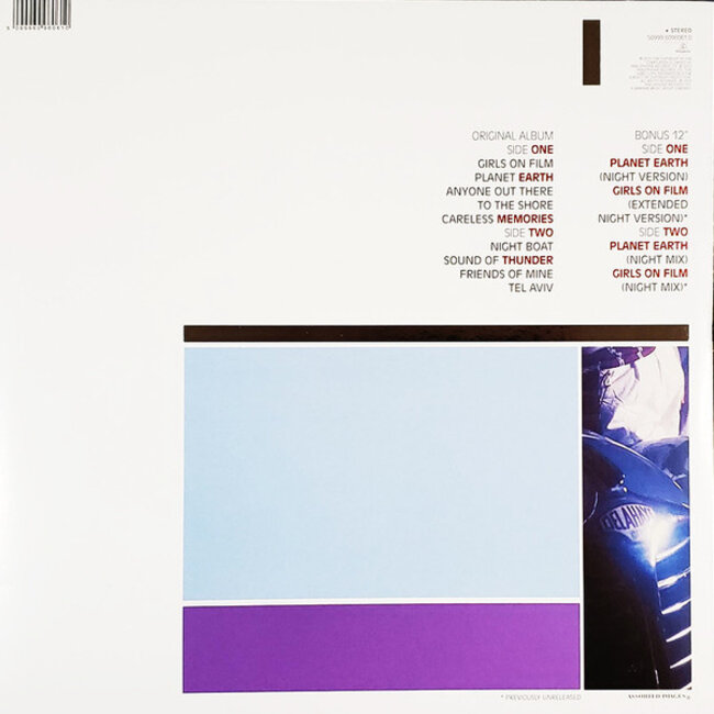 Duran Duran Duran Duran (2020 reissue Limited white vinyl 2LP )