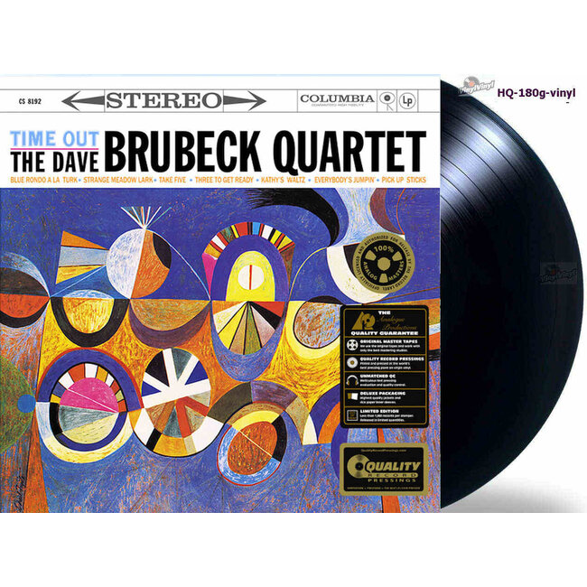 Dave Brubeck /Quartet  Time Out ( HQ 200g vinyl 33rpm LP )
