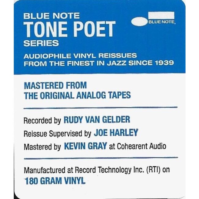 John Coltrane Blue Train ( Blue Note's New Tone Poets Series )( Complete masters STEREO) (HQ/2LP)