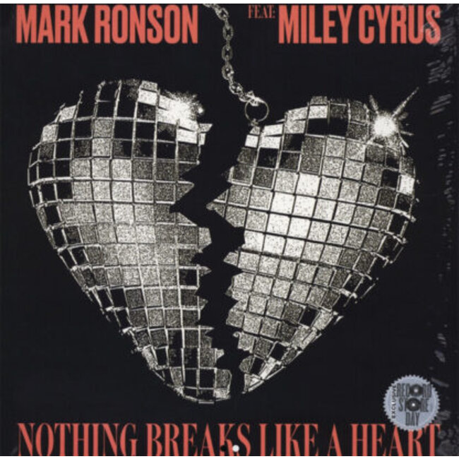 Mark Ronson Nothing breaks like a heart ( RSD 2019 vinyl  EP ) with Miley Cyrus