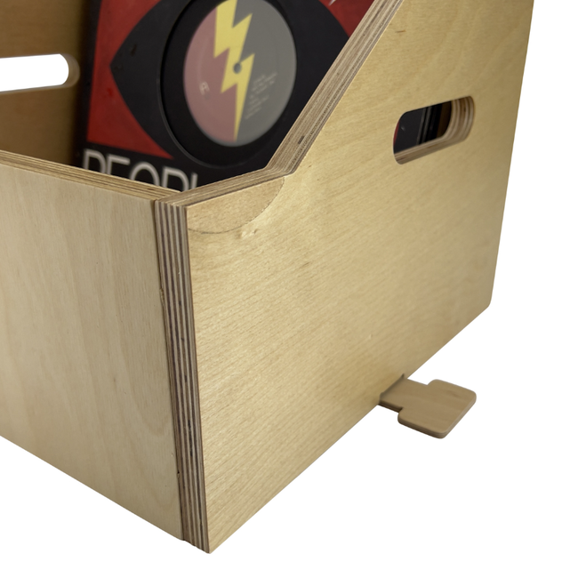 Grzzly Vinyl Record Box ( Craftsman Quality MDF )