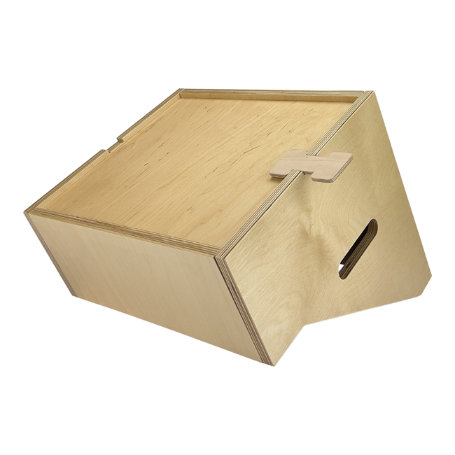 Grzzly Vinyl Record Box ( Craftsman Quality MDF )